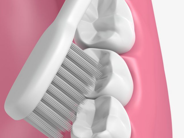 Diş fırçalama 3D resmi 2